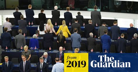 Brexit Party Meps Turn Backs On Ode To Joy At European Parliament