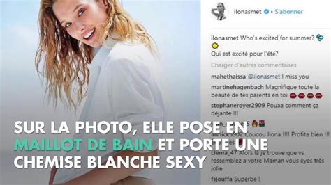 PHOTO Ilona Smet Sublime Et Sexy Sur Instagram Le Tendre Message De