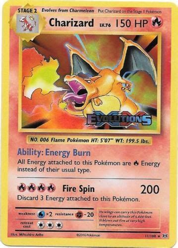 Charizard XY Evolutions Prerelease XY Promos Pokemon