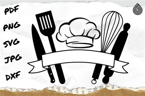 Chef Tools Svg Cooking Tools Svg Graphic By Svg Holywatershop