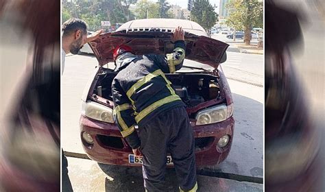 Urfa da otomobil yangını Asayiş Kulis TV