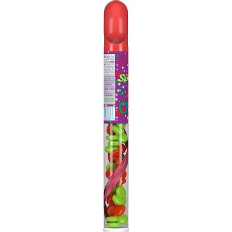 Spree Mini Plastic Candy Cane Filled With Candies Sugar Candy 16 Oz