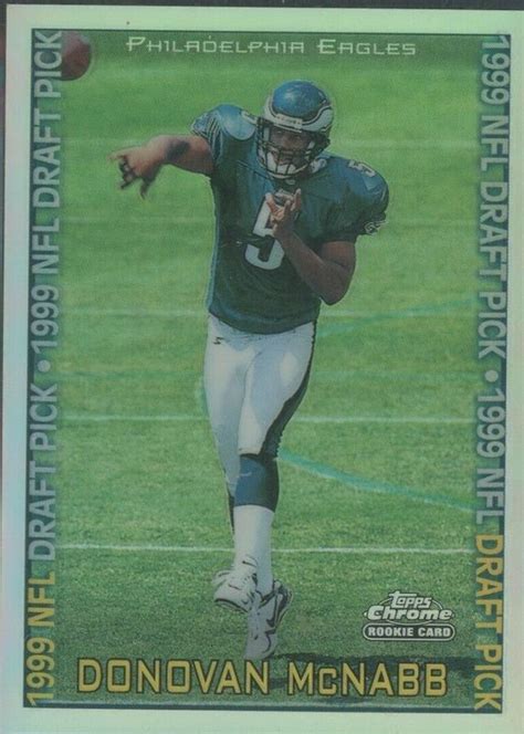 Donovan McNabb 1999 Topps Chrome #147 Refractor Price Guide - Sports ...