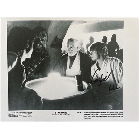 Star Wars Mark Hamill signed photo