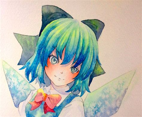 Safebooru 1girl Blue Eyes Blue Hair Bow Cirno Hair Bow Highres Ice Ice Wings Raised Eyebrow