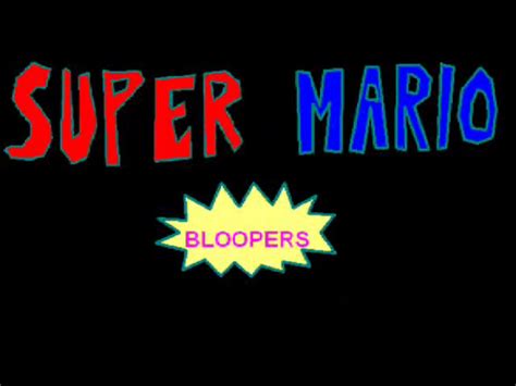 Super Mario Bloopers - Screamer Wiki