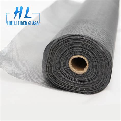 Grey 120g M2 Fiberglass Insect Screen Mesh China Wuqiang County Huili