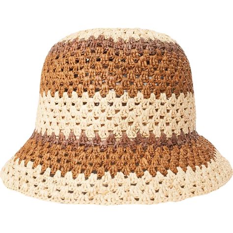 Brixton Essex Raffia Bucket Hat Women S Crochet Summer Hats