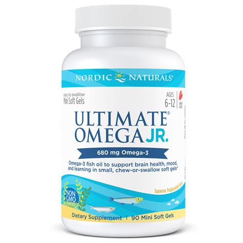 Ultimate Omega Junior - Omega-3 Fish Oils | Nordic Naturals