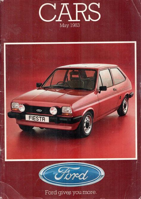 May 83 Ford Cars Brochure Flickr