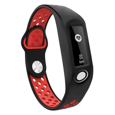 Tomtom Touch Sport Bandje Zwart Rood Smartwatchbanden Nl