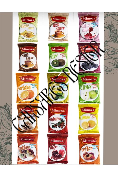 Mimoza Portakallı Oralet Sıcak Toz Içecek Kış Ve Meyve Çayı Kafe Içecekleri 2 Adet 500 Gr Fiyatı