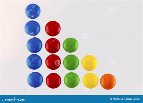 Colourful 5 4 3 2 1 stock photo. Image of design, colorful - 75220756