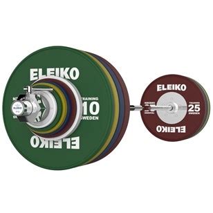 Eleiko IWF Weightlifting Training Set NxG 190 Kg Men RC Force