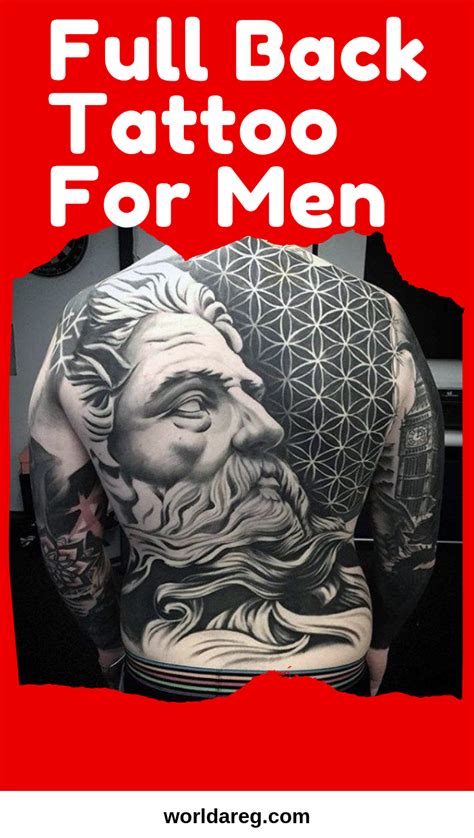 Full Back Tattoo For Men In Back Tattoos For Guys Full Back