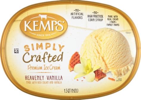 Kemps Simply Crafted Heavenly Vanilla Ice Cream Tub Oz Smiths