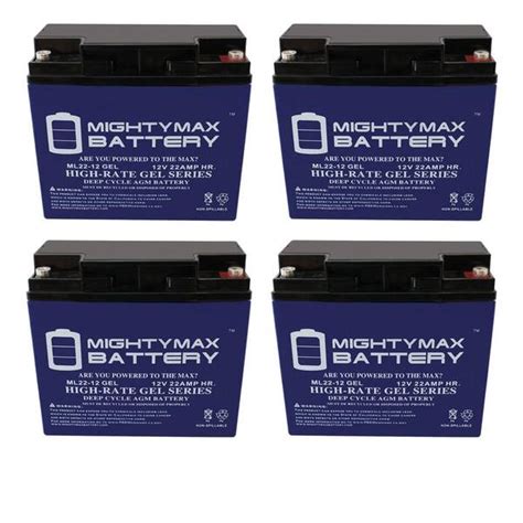 Mighty Max Battery V Ah Gel Battery For Baoshi Dzm Dzm