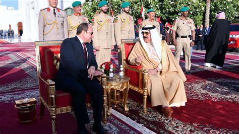 Egyptian President Bahrain’s King Discuss Regional Developments