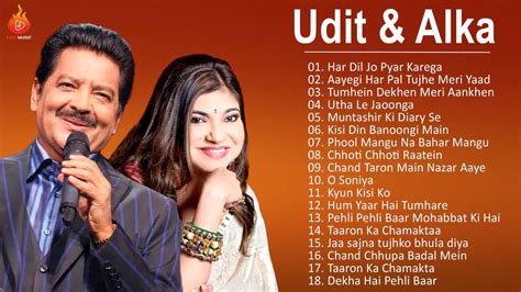 Best Songs Udit Narayan Alka Yagnik Evergreen Romantic Songs