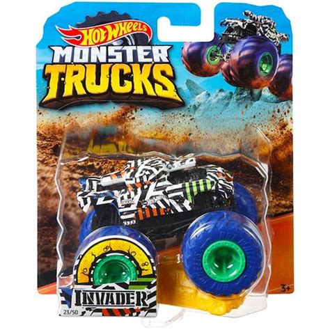 Hot Wheels Monster Trucks Kaskad Rsk Kousky Invader Max Kovy Hra Ky