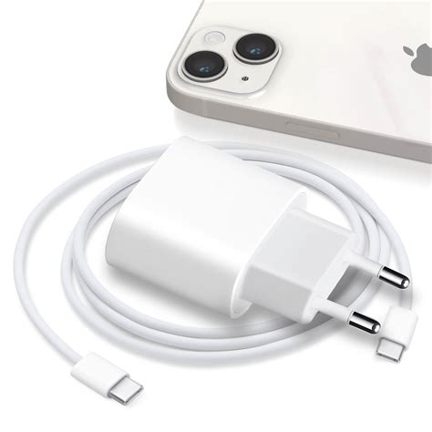 Chargeur Apple Usb C 20w Câble Usb C 1m Pack Original Apple Iphone