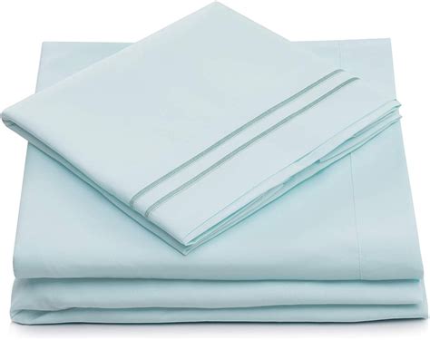 Baby Blue Luxury Sheet Set Best Sheets On Amazon Popsugar Home Photo 18