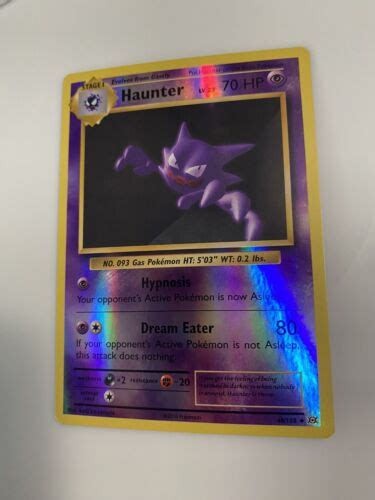 Pokémon TCG Haunter XY Evolutions 48 108 Reverse Holo Uncommon eBay