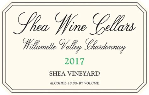 Shea 2017 Shea Vineyard Chardonnay Willamette Valley Rating And