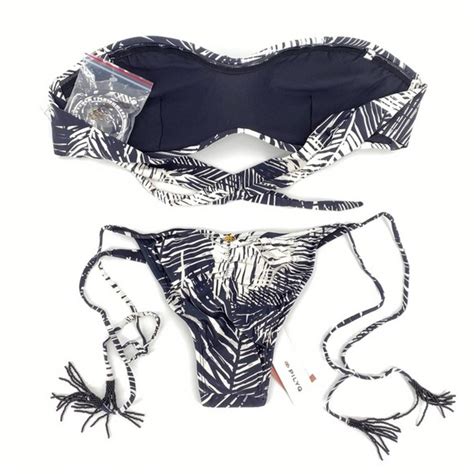 PQ Swim Swim New Pilyq Pq Swim Nassau Goddess Bandeau Bikini Set Poshmark