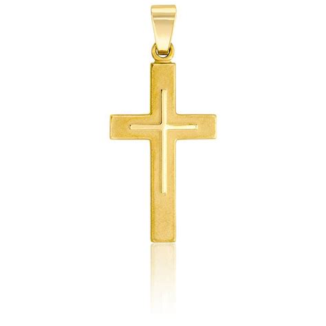 Pendentif Croix Superpos Es Or Jaune Vandona Ocarat