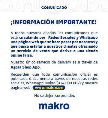 Inicio Makro Tu Aliado Del Ahorro Al Por Mayor