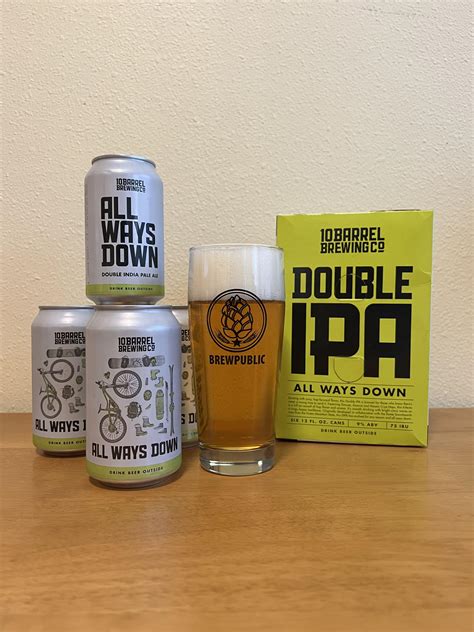 Barrel Brewing Releases All Ways Down Double Ipa Brewpublic