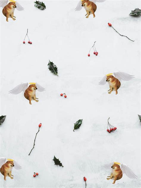 Christmas Themed Doge Wallpapers 3 🎅 | Doge Much Wow