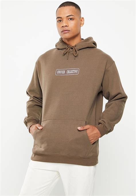 Premium Oversized Graphic Hoodie Bracken Brownunified Worldwide