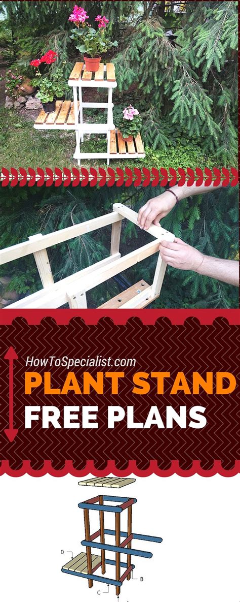 How To Make A Simple Wooden Plant Stand