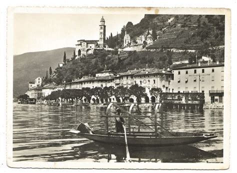 Morcote TI pittoreskes Städtchen am Lago di Lugano um 1950 Kaufen