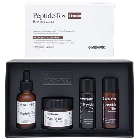 MEDIPEEL BOR TOX 5 PEPTIDE MULTI CARE KIT Korean Dreams K Beauty