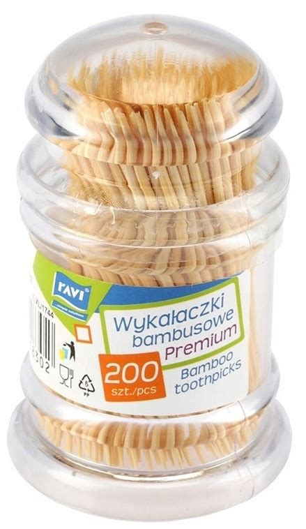 WYKAŁACZKI DWUSTRONNE W PUDEŁKU PREMIUM 200 SZTUK 718302 Cena