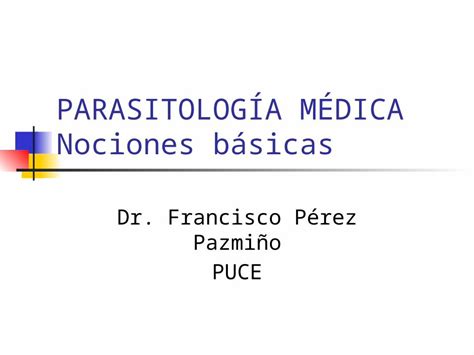 Pptx Parasitolog A M Dica Pptx Pdfslide Net