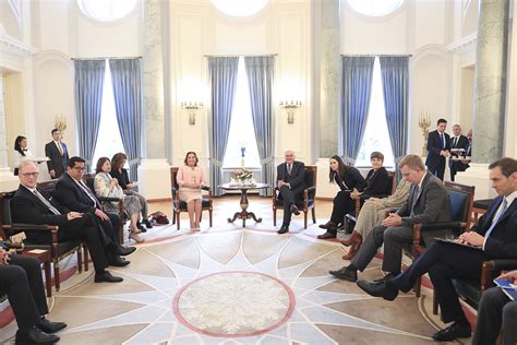 Presidenta Dina Boluarte se reunió con el presidente federal de