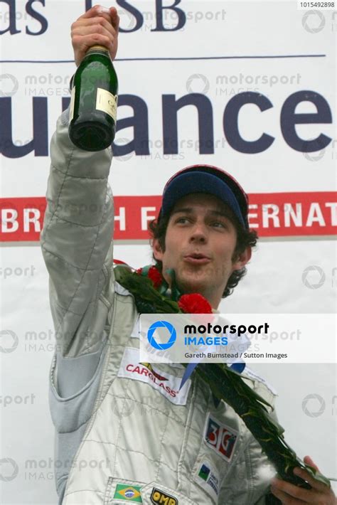 Bruno Senna Bra Raikkonen Robertson Racing British Formula Three Rd