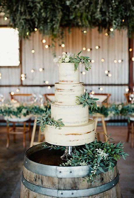 Wedding Cake Greenery Wedding Cake Rustic Simple Wedding Cake Rustic