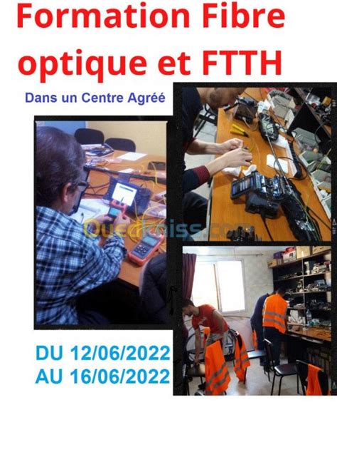 Formation Fibre Optique Et Ftth Alg Rie