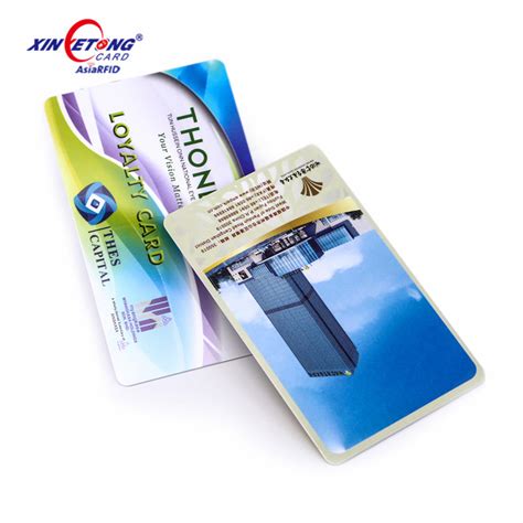 Custom Pvc Contactless Smart Chip Hotel Key Card For Access Control