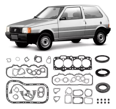 Jogo Junta Motor Fiat Uno 1 0 90 A 94 Completo Sabó Frete grátis