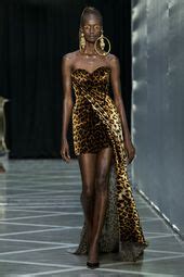Animal Print Couture Dress to Impress
