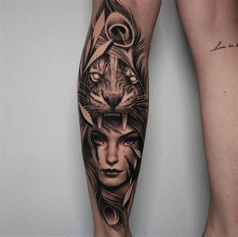 Best Calf Tattoo Designs With Meaning January