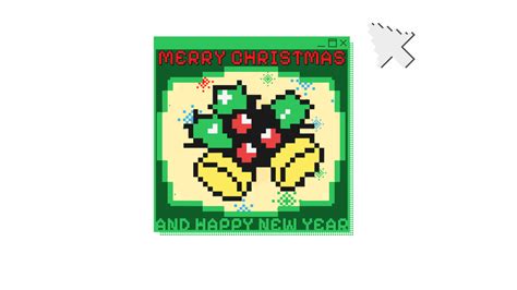 Christmas Pixel Title 8 By Motionpro