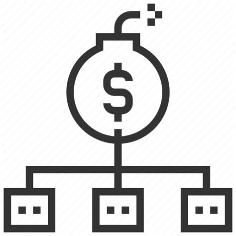 Business Debt Finance Payment Restructuring Icon