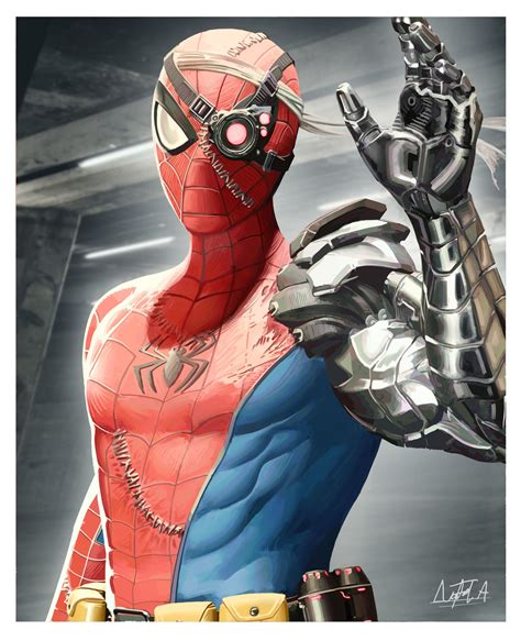 Cyborg Spider Man